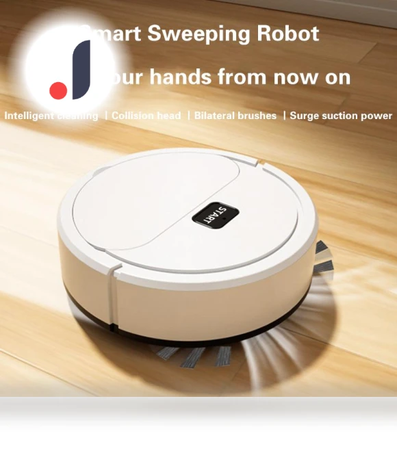 Automatic Portable Mini Home Robot Vacuum — Smart Cleaning Robots, Serene Homes