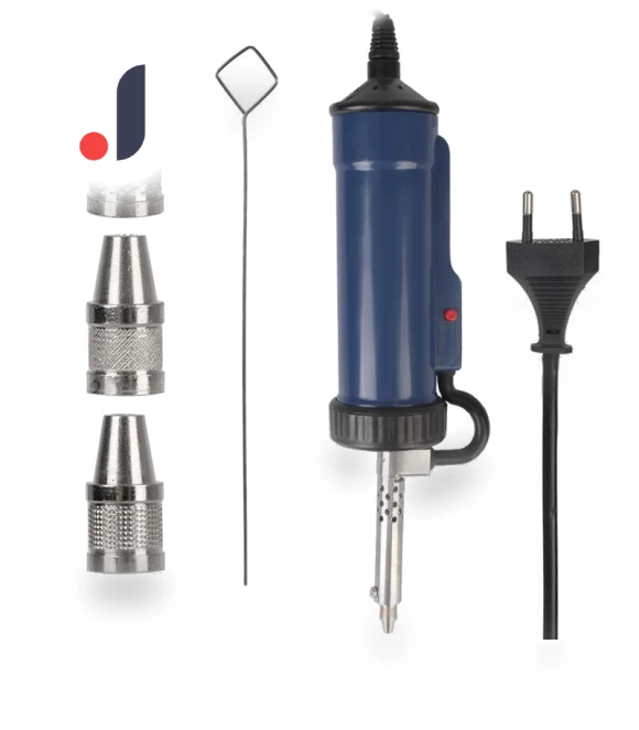 Automatic Solder Sucker with 3 Suction Nozzles — Desoldering Pumps, GYROBALL