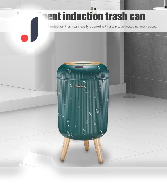 Automatic Touch Sensor Kitchen Trash Bin — Kitchen Cans, GYROBALL
