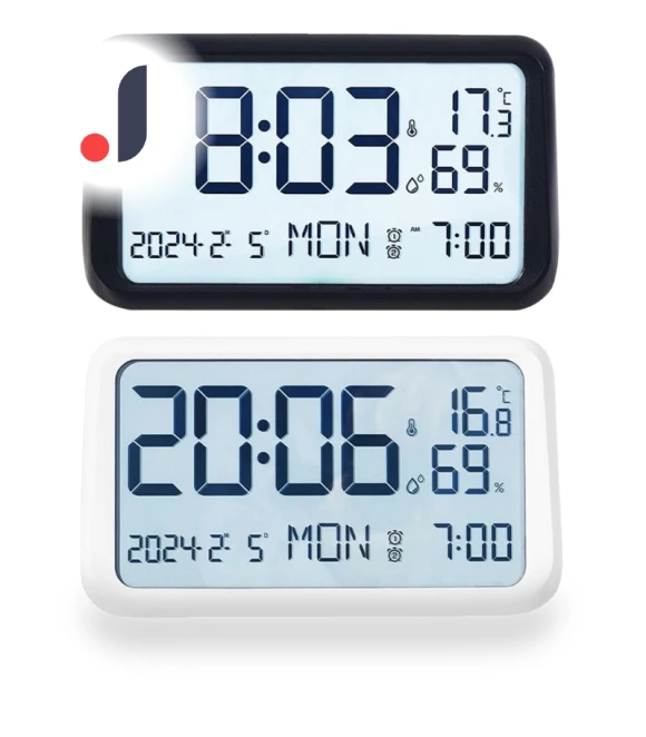 Digital Clock with Large Touch Screen — Clock, Super Dream Home