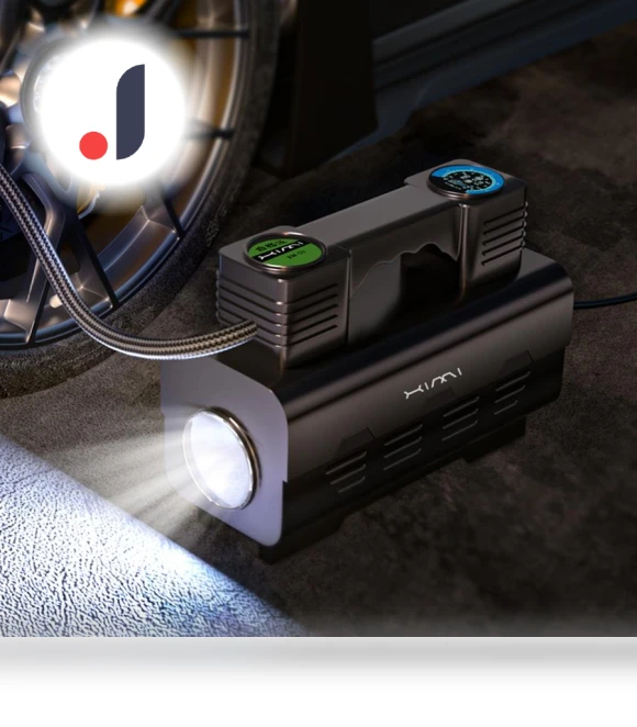 Electric Dual Cylinder High Power Tire Pump — Tire Inflation Solutions, Auto Accessories Home