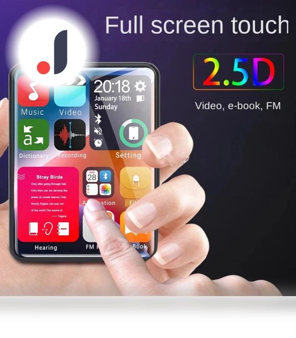 Full Touch Screen MP3 Player — Portable Media Players, PRISMA