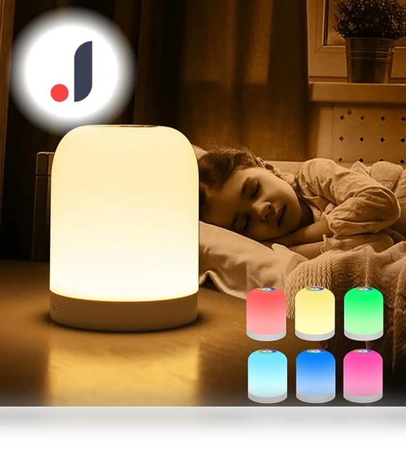 LED Night Light with Wireless Charging — Night Lights, Elegant Living House