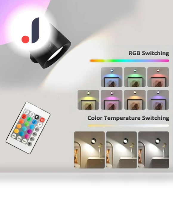 LED Wall Light with Timer — Night Lights, Serene Homes