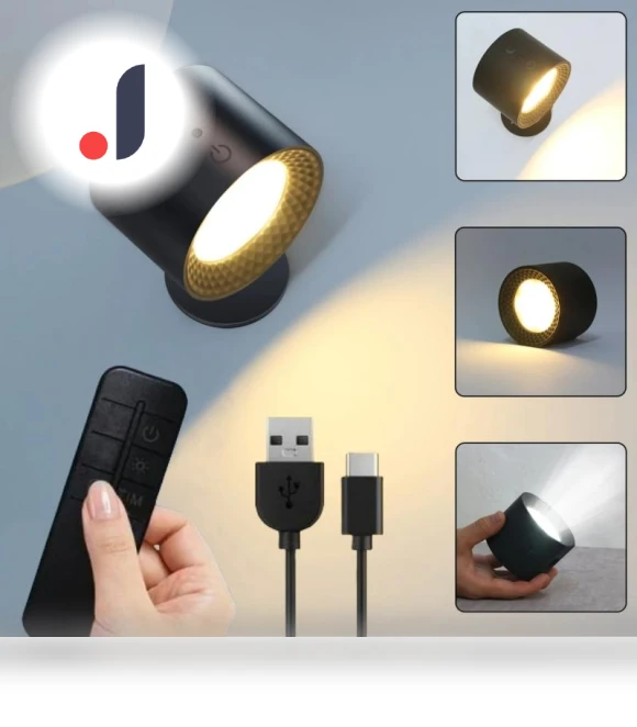 LED Wall Light with Touch Control and Remote — Night Lights, Binchi Lighting Appliances