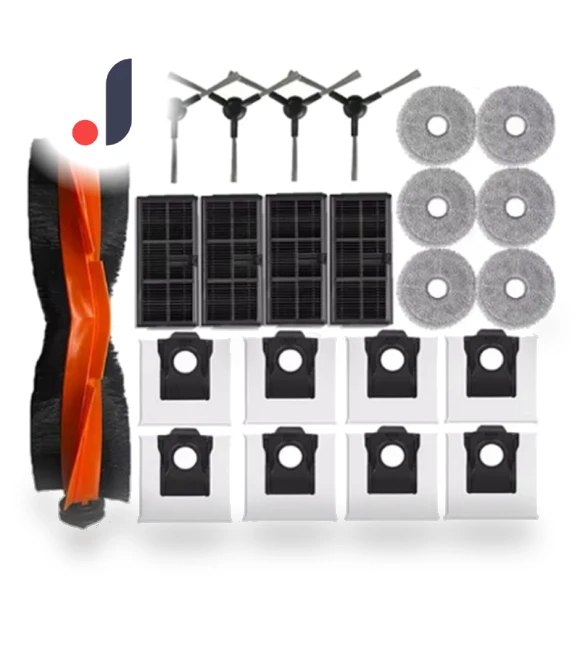 Main Side Brush and Mop Pads — Accessories, Elegant Living House