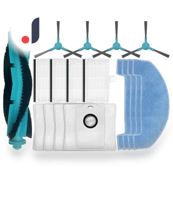 Main Side Brush-Mop with Dust Collector Filter — Vacuum Attachments, Elegant Living House