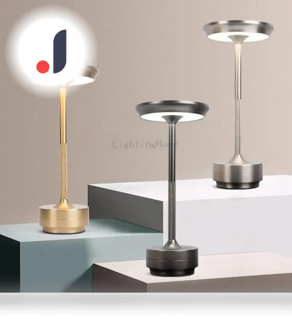 Metal LED Touch Desk Lamp — Desk & Table Lighting, TOP HOME