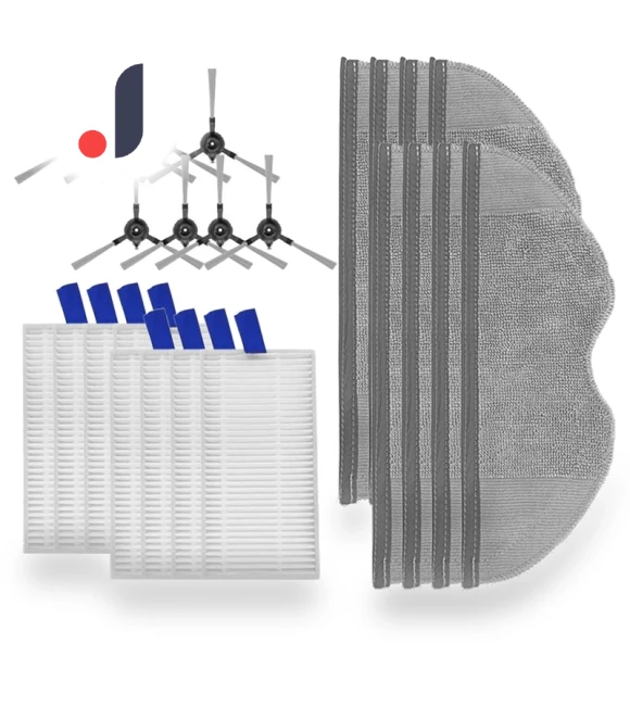 Replacement Side Brush HEPA Filter Mop Accessories — Parts & Accessories, Elegant Living House