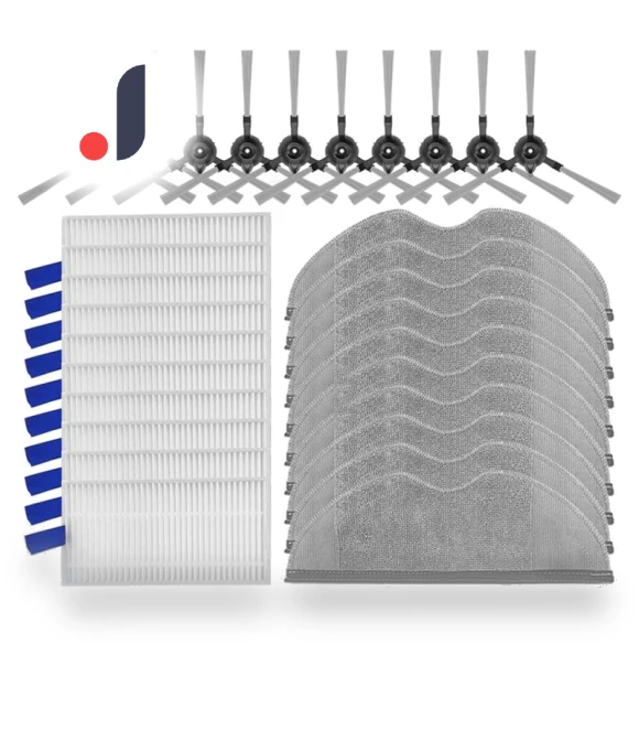 Replacement Side Brush HEPA Filter Mop Spare Parts Accessories — Parts & Accessories, Elegant Living House