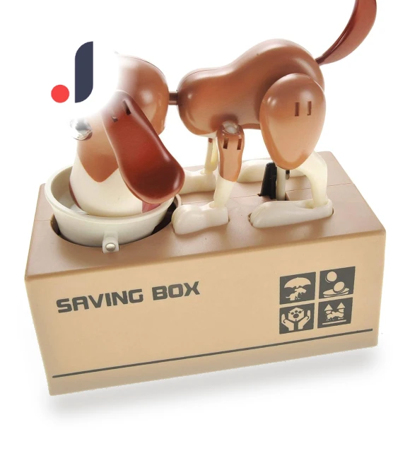 Robotic Coin Chewing Piggy Bank — Savings & Piggy Banks, Home Textile Home Decoration