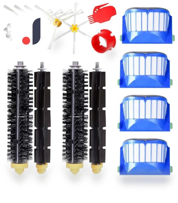 Side Brush and HEPA Filter Set — Parts & Accessories, Elegant Living House