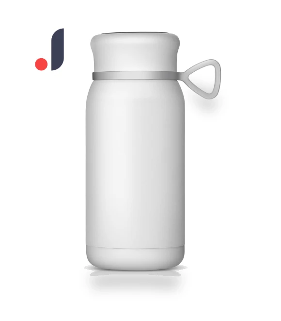 Smart Display Temperature Heating Thermos — Beverage Warmers, Modern Home Furnishing