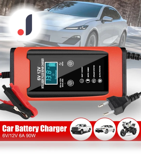 Smart Fast Charge Cycle GEL Lead-Acid Charger — Chargers, World Auto Parts