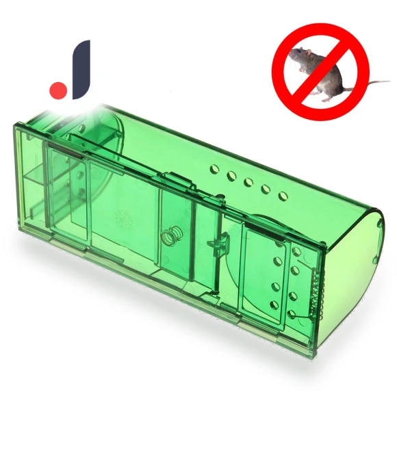 Smart Self-Locking Mousetrap — Traps, Happy Home Mall