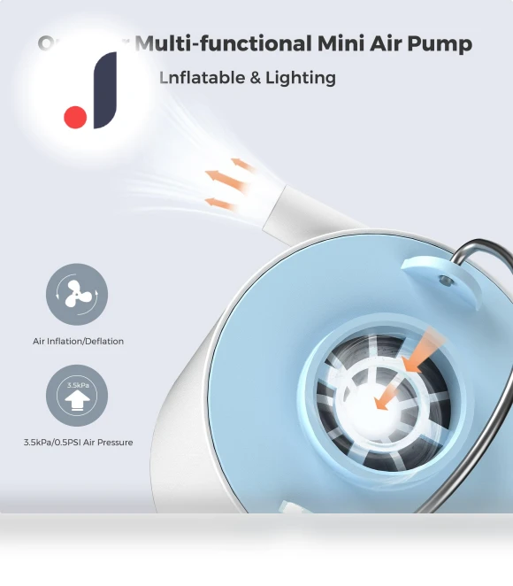 TINY PUMP X Portable Camping Air Pump — Inflation Devices, FLEXTAILGEAR