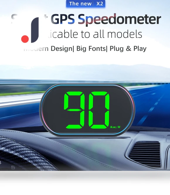 Universal Digital Meter Auto Smart Head-up Display — Car Accessories & Gadgets, IKEA Supermarket