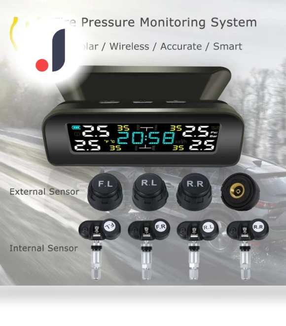 Universal Wireless Tire Pressure Monitoring System — TPMS Sensor Replacements, Cars Auto Home