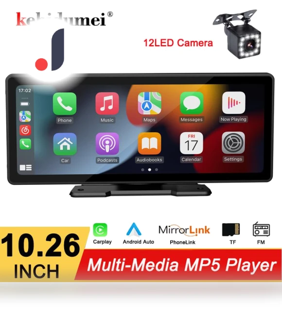 Wireless Carplay and Android Auto Car Radio — Stereo Receivers, A Auto Parts Mall