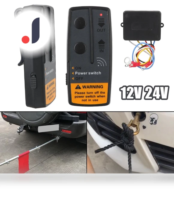 Wireless Recovery Kit with Remote Control — , AINYSZIN Automotive Parts