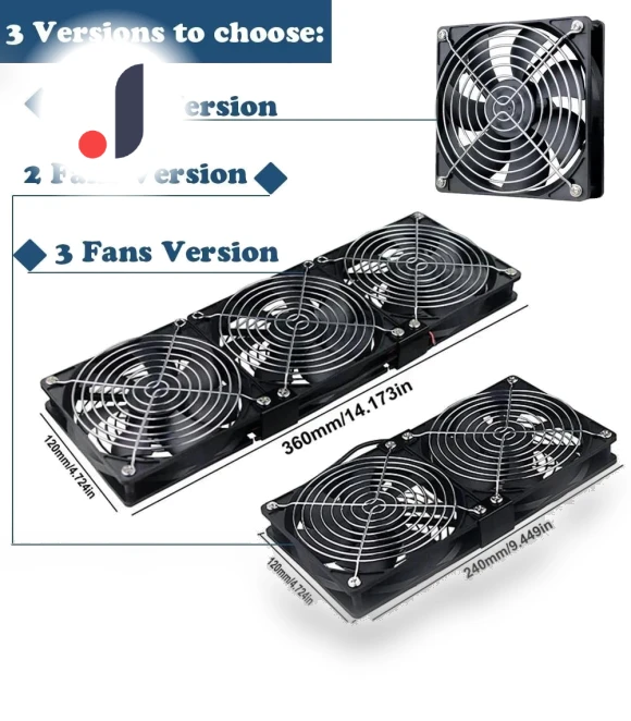 120mm Cooling Fan with Controller — Cooling Pads & Fans, HIMO Group