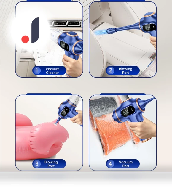 5-in-1 Wireless Car Vacuum — Vacuums, RuJia Home Decor
