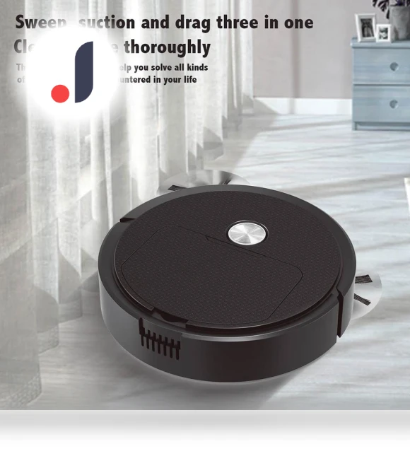 Automatic Portable Mini Home Robot Vacuum — Smart Cleaning Robots, Optimized General