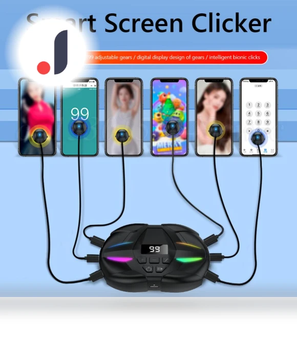 Automatic Screen Clicker for Mobile Phone — Gadget Essentials, Homedepot