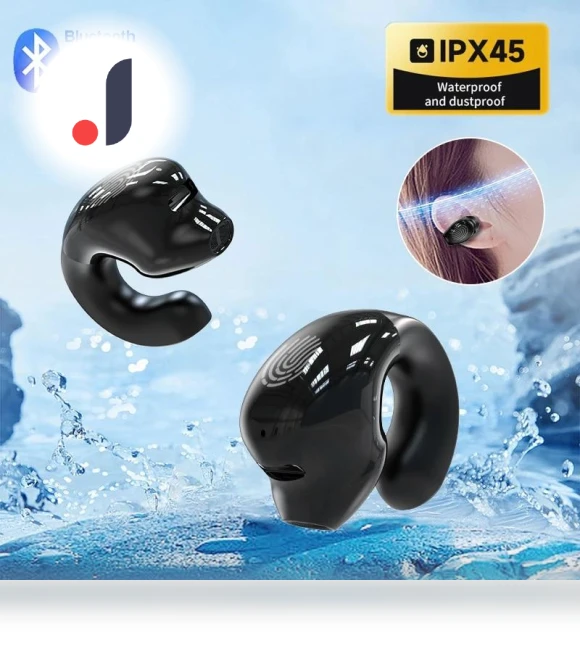 Bluetooth Clip-On Earphones — In-Ear Headphones, Meiteai-Electronics
