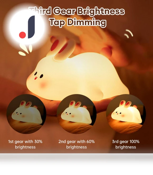 Cute LED Night Light with Touch Sensor — Night Lights, Purely Home Goods