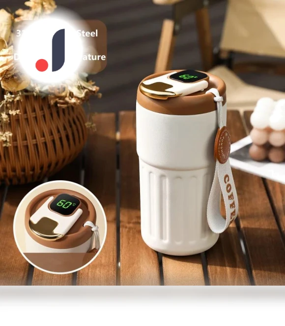 Digital LED Smart Thermos — Beverage Warmers, Warm home textiles