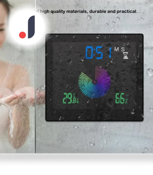 Digital Weather Station with Touch Screen — Home Climate Control, Cozy Cottage-Relax