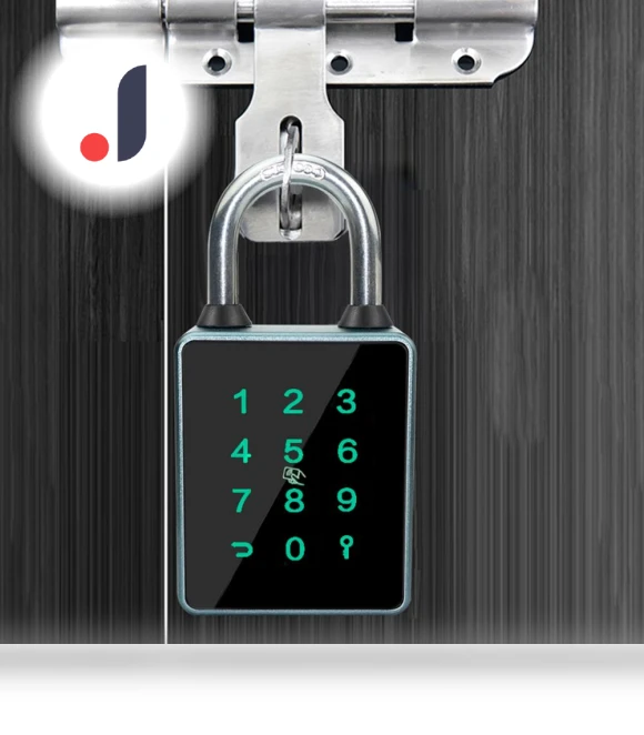 Fingerprint Padlock Keyless Smart Padlock — Padlocks & Hasps, Homedepot