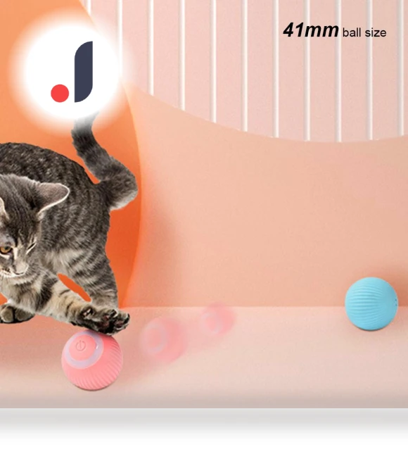 Interactive Pet Toy Ball — Cat Playthings, Luminaire Lighting Mall