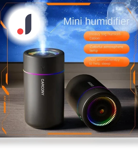 Large Capacity Humidifier with Colorful Atmosphere Light — Air Moisturizers, Binchi Lighting Appliances