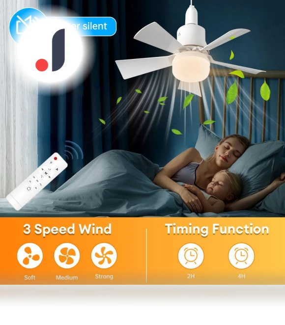 LED Ceiling Fan with Remote Dimming Function — Ceiling Fan Lighting Solutions, Drive Home Supplies