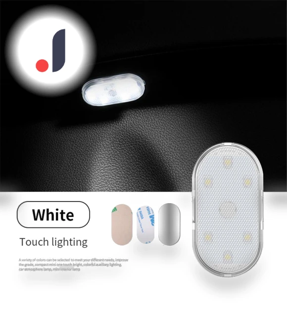 LED Touch Sensor Multicolor Car Roof Light — Light Kit, A Auto Parts Mall