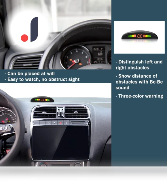Parking Sensor Kit with LED Display — Rearview Safety Systems, IKEA Supermarket