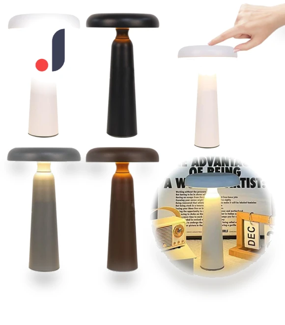 Retro LED Night Light with Touch Control — Desk & Table Lighting, AE Selection