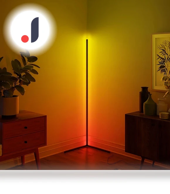 RGB Floor Lamp with Remote Control — Standing Lights, Toool-Home