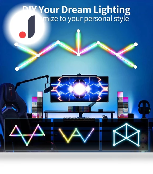 RGBIC LED Wall Light — LED Strips, Good Household Items