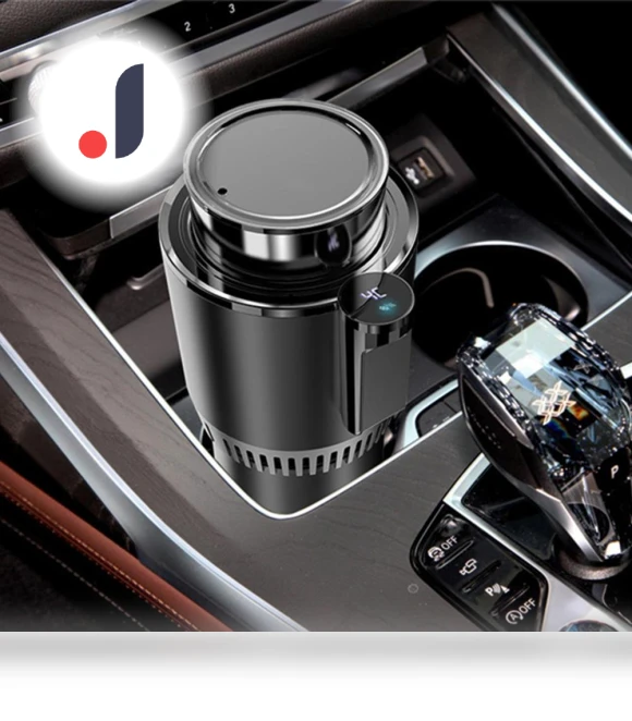 Smart Car Cup Holder with Heating and Cooling — Car Cup Holders, A Surname Home
