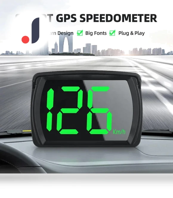 Smart Car GPS HUD Head Up Display Digital Speedometer — Navigation & GPS Accessories, A Auto Parts Mall
