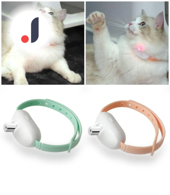 Smart Laser Cat Collar — Cat Playthings, Jiaqiinfee