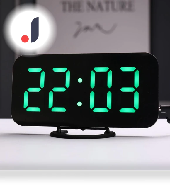 Smart LED Digital Alarm Clock — Alarm, Comfort Homeware