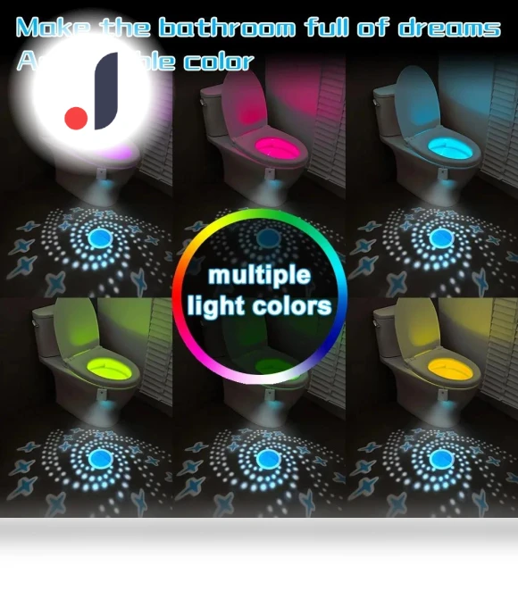 Smart Motion Sensor Toilet Light — Night Lights, Good Household Items