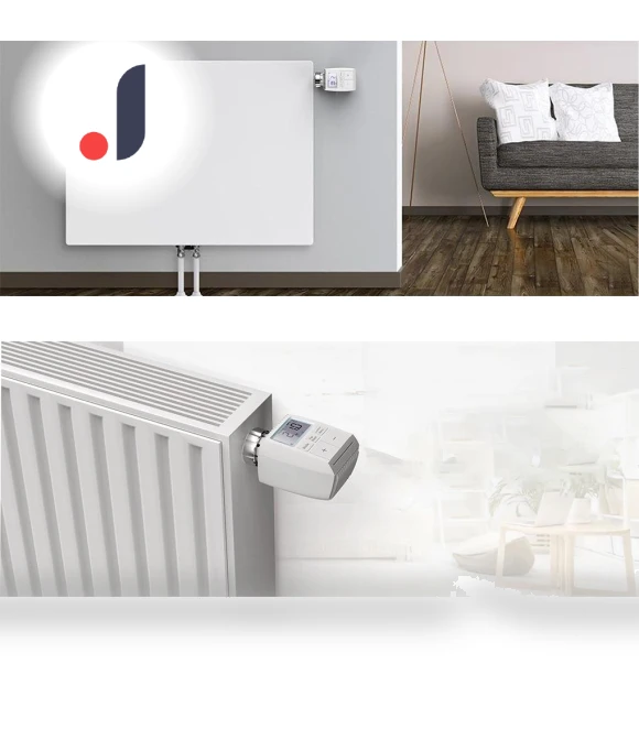 Smart Radiator Actuator — Home Climate Control, Rainbow Rain