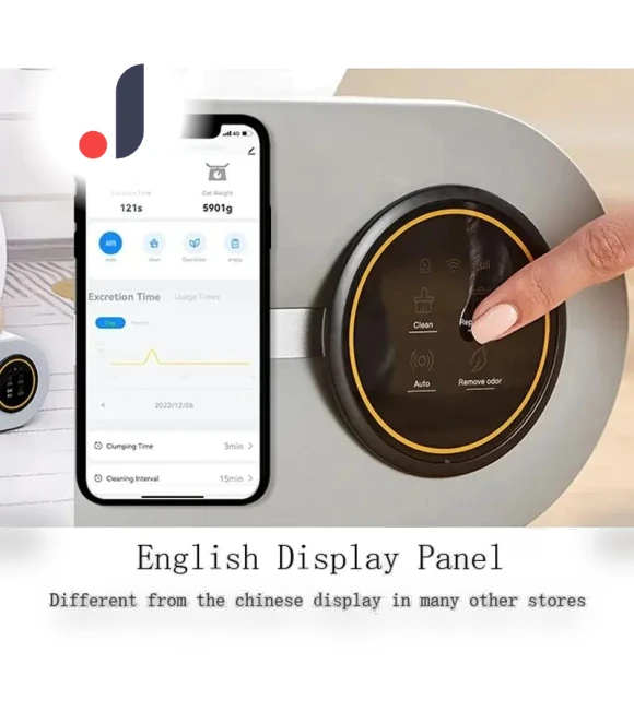 Smart Toilet for Cats — Waste Bins, Stone Home