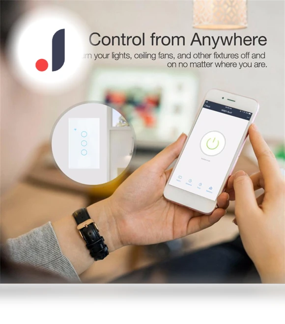 Smart Touch Light Switch — Smart Home Modules, Homeware Essentials