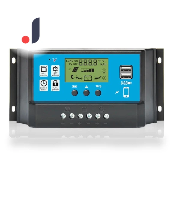 Solar Charge Controller with LCD Display — Power Management, Canaryy